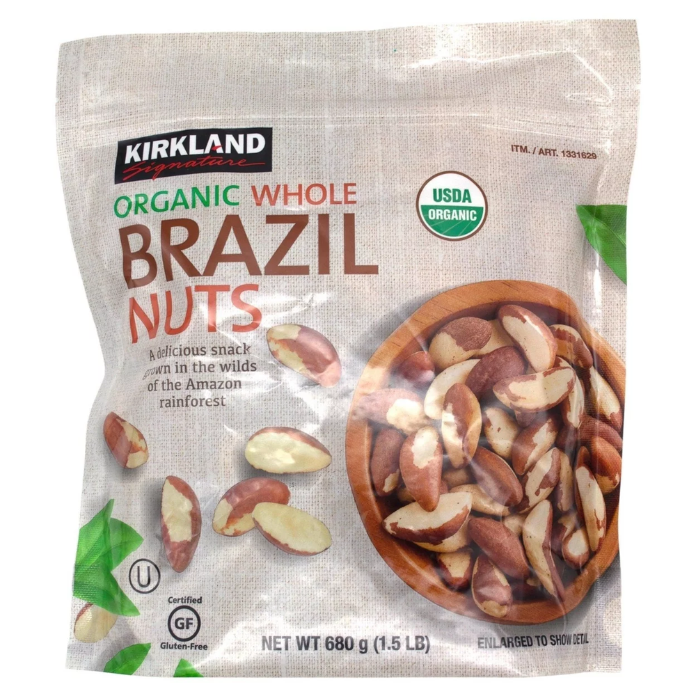Kirkland Signature Organic Whole Brazil Nuts 24 oz