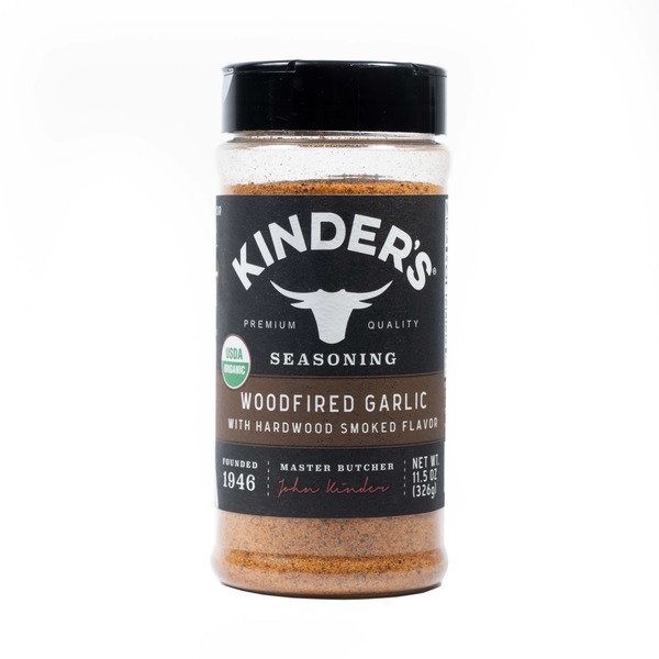 Kinder’s Organic Woodfired Garlic Seasoning 11.5 oz