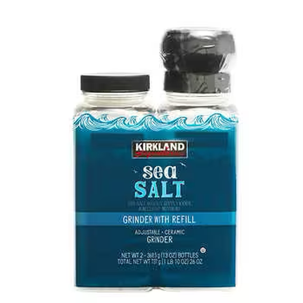 Kirkland Signature Mediterranean Sea Salt 26 oz