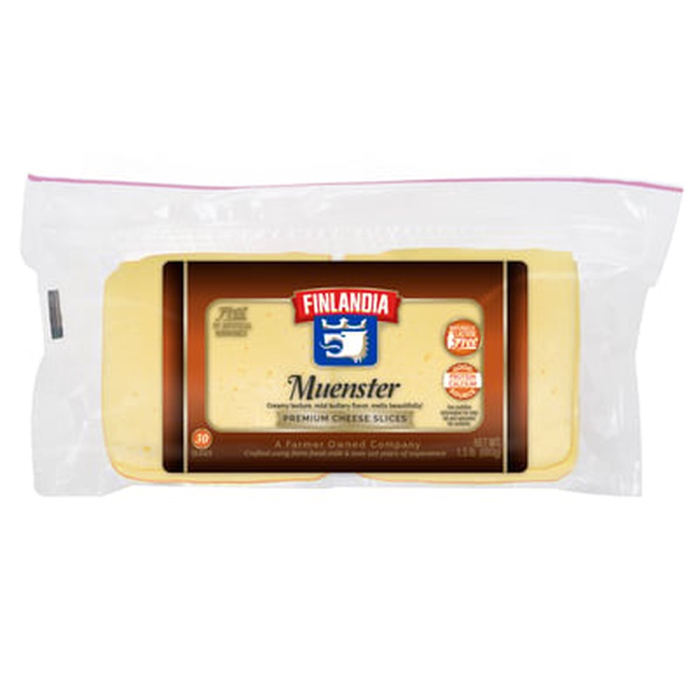 Finlandia Sliced Muenster Cheese 32 oz